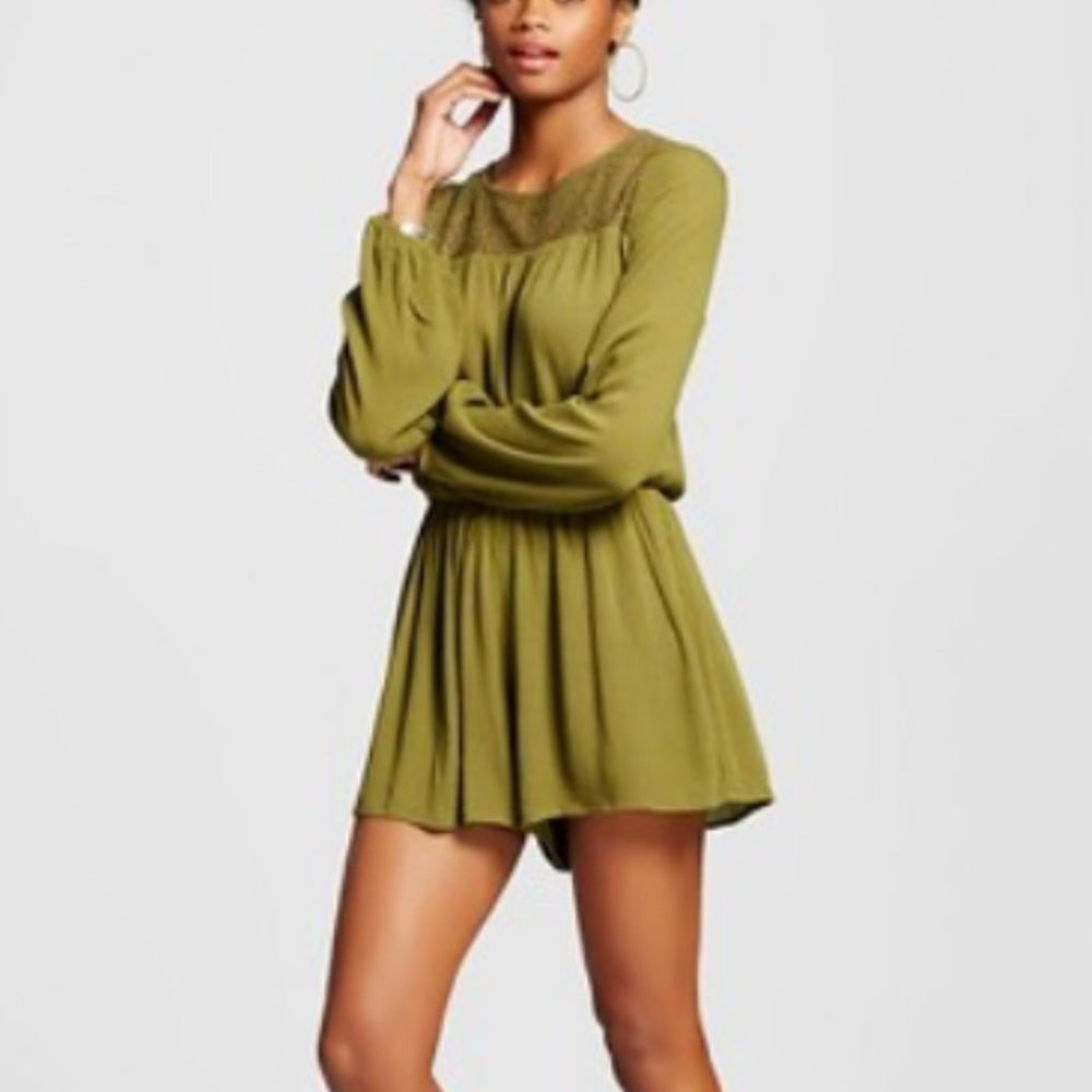 Long sleeve romper